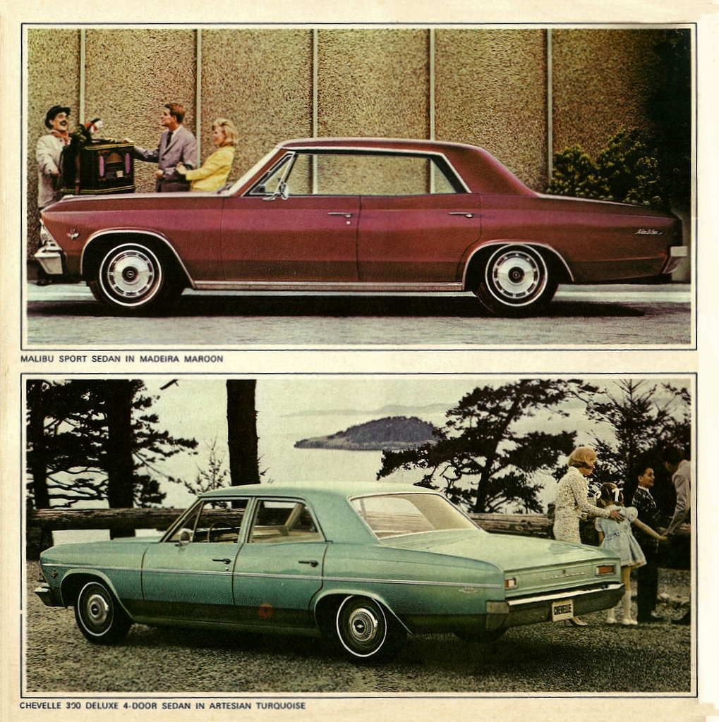1966 Chevrolet Auto Show Brochure Page 5